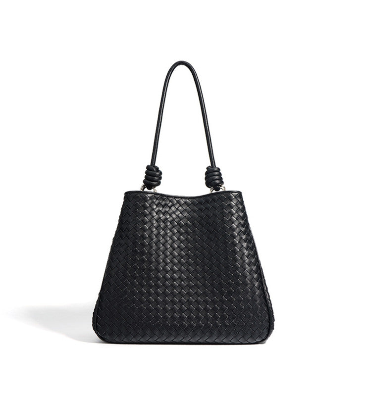 Woven Leather Bag