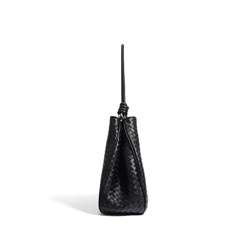 Women's High-Quality Woven Leather Handbag