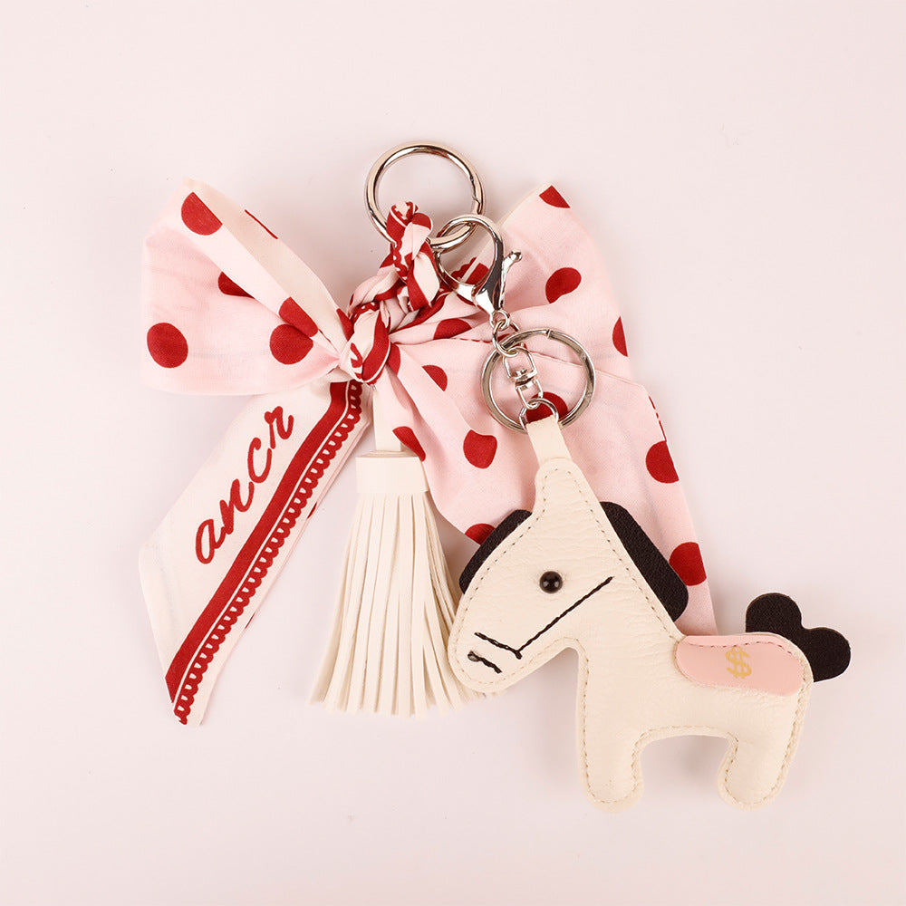 Pink bow bag decoration for a thoughtful holiday gift