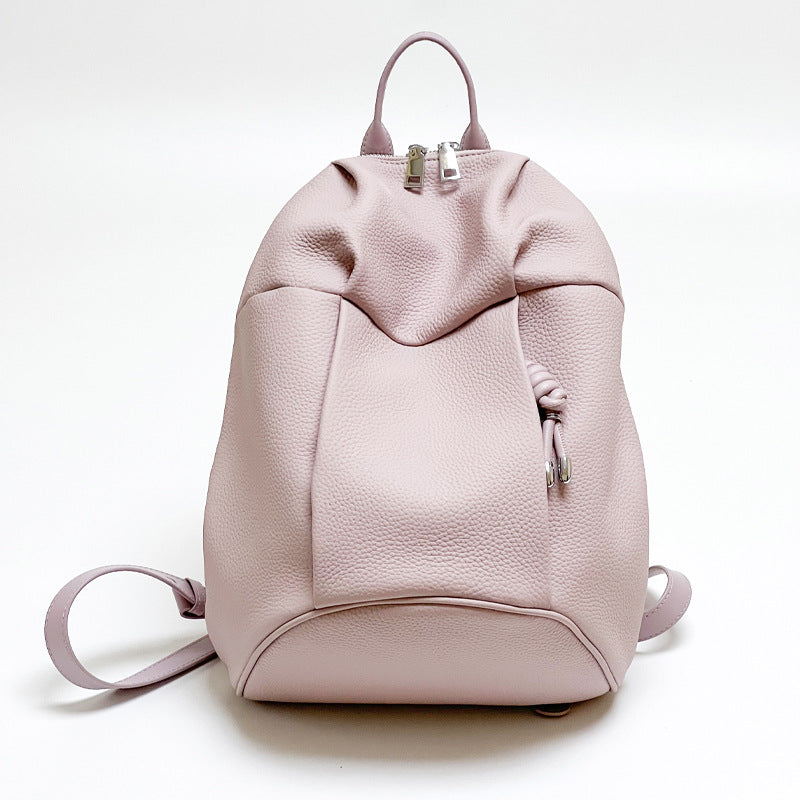 Sophisticated Leather School Backpacks for Ladies woyaza