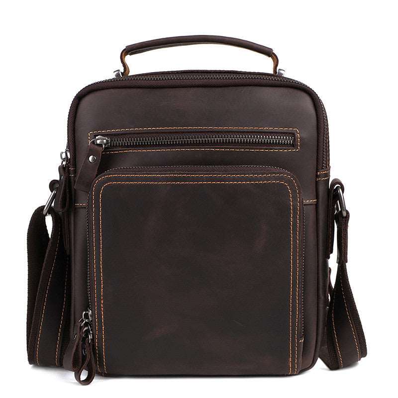 Modern Leather Crossbody Bag for Men Woyaza