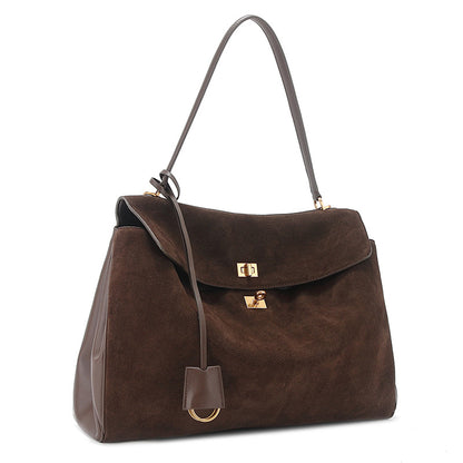 Versatile Leather Carryall Bag