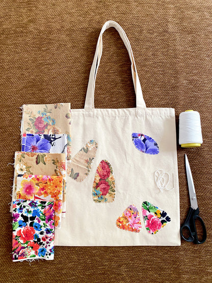Lightweight large tote used for books, groceries, and personal items