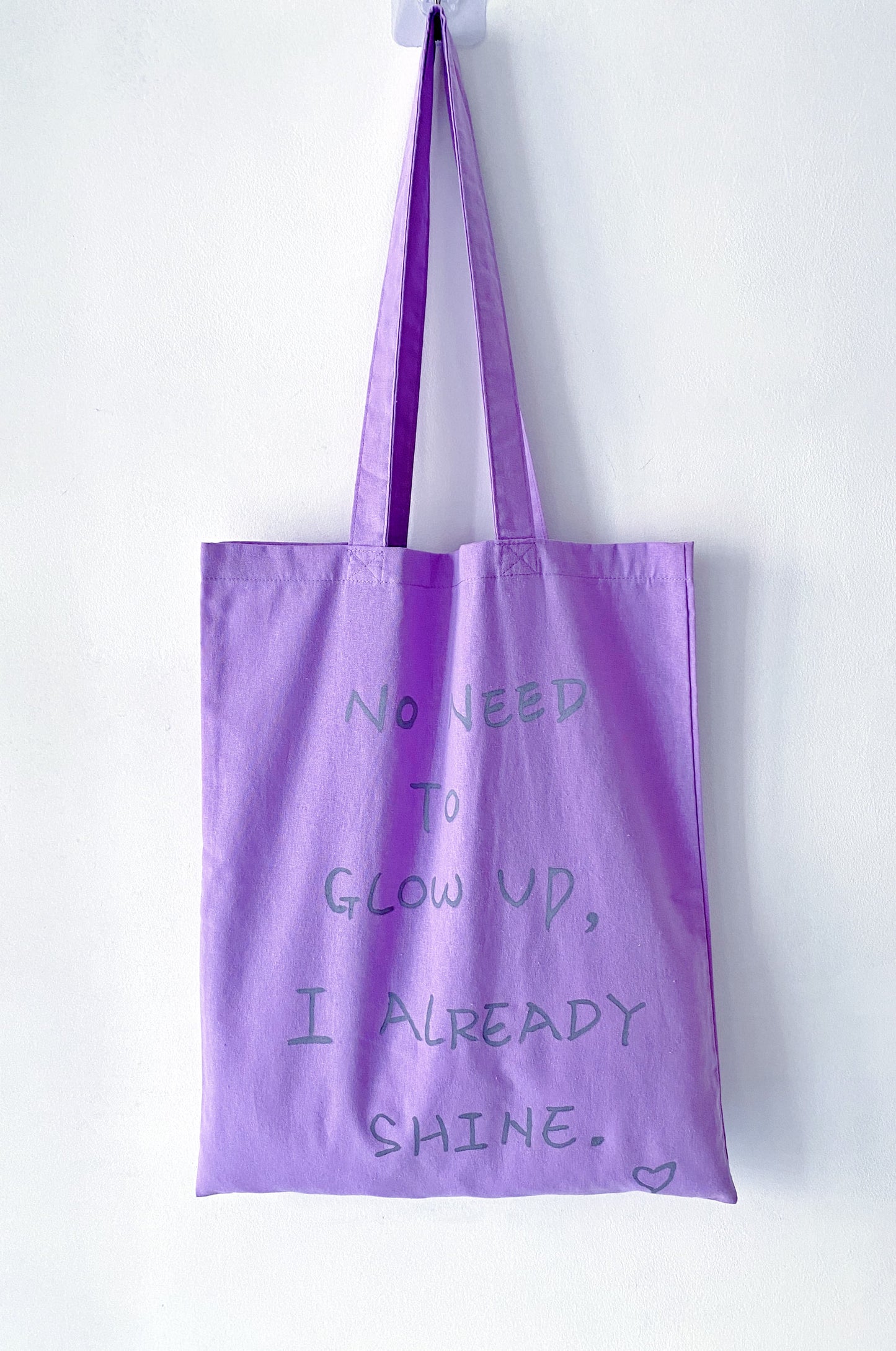 slouchy fabric tote styled with loose outfit on a quiet afternoon