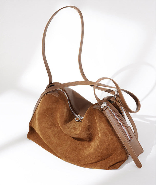 minimalist leather tote for office use