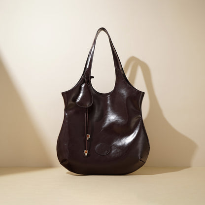 Versatile Leather Handbag