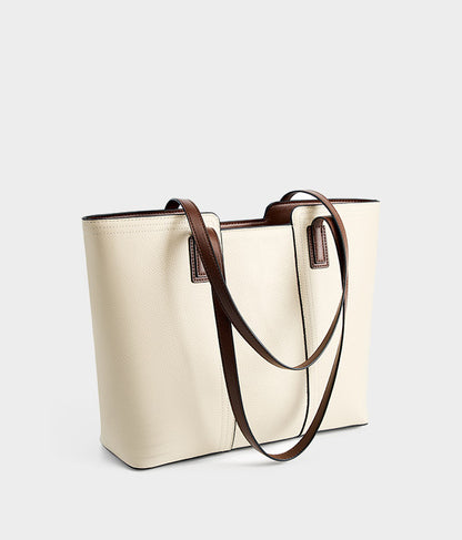 Elegant Leather Work Tote for Women
