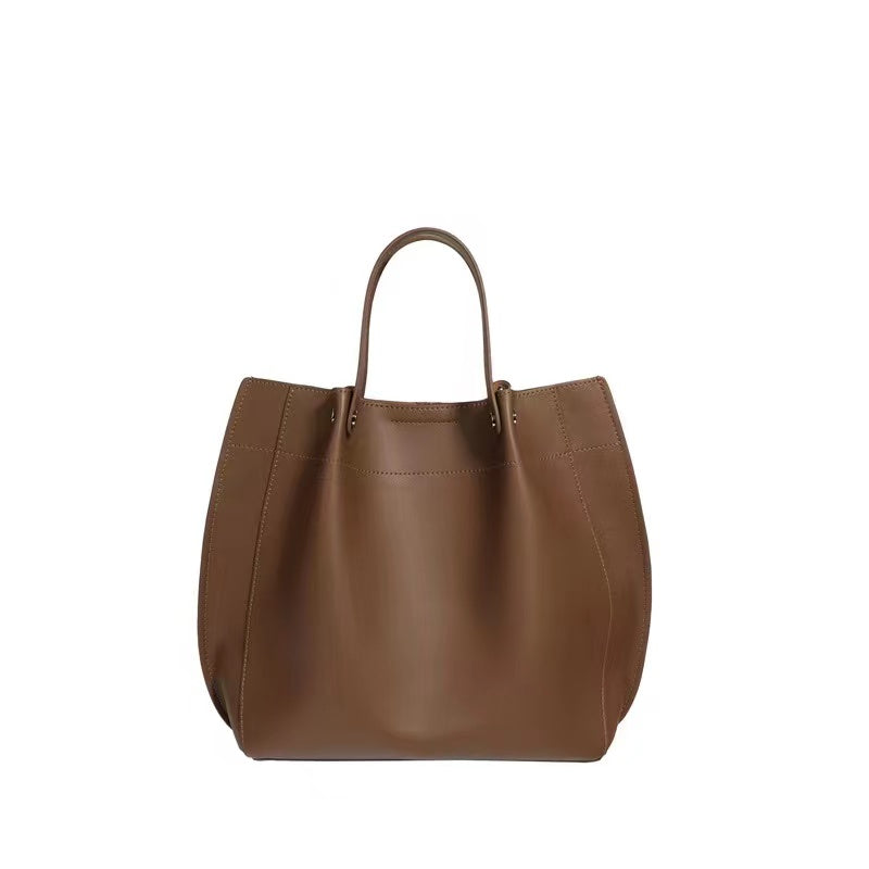 Fashion-Forward Leather Tote Bag for Women woyaza