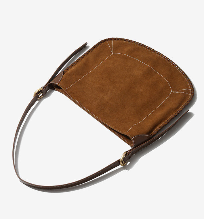 Handcrafted Leather Saddle Bag