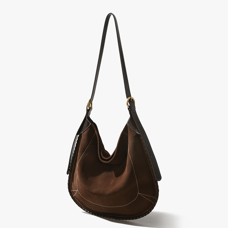 Leather Saddle Bag