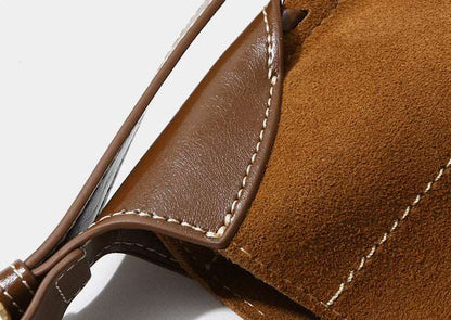 Unique Leather Saddle Bag for Women