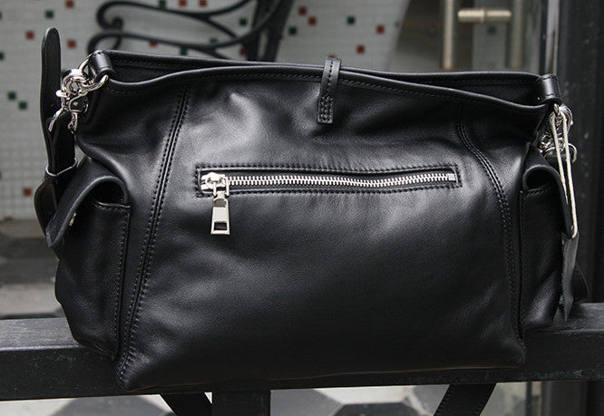 Chic Retro Leather Chain Bag for Fashionistas