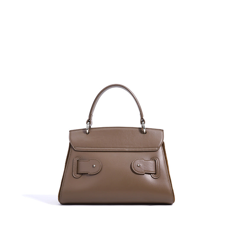 Luxury Leather Handbag for Working Women