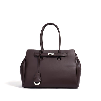 Luxury Leather Tote Bag for Women's Commute