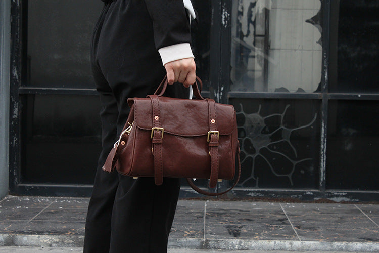 Timeless Leather Work Bag for Ladies