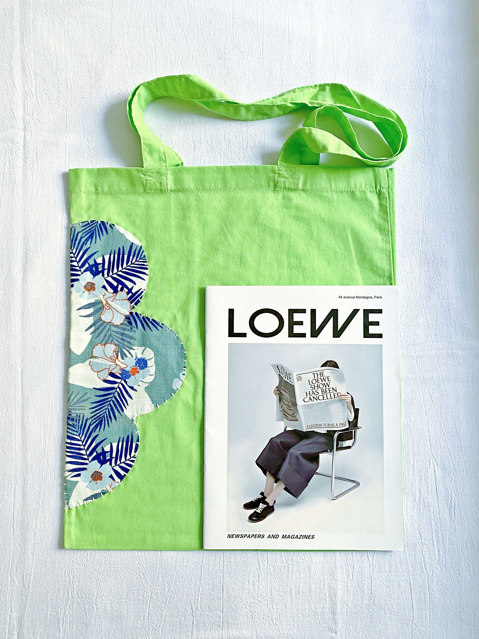 Eco-conscious and stylish, this hand-stitched patchwork tote is perfect for carrying all your essentials and makes a meaningful gift for those who appreciate handmade craftsmanship.