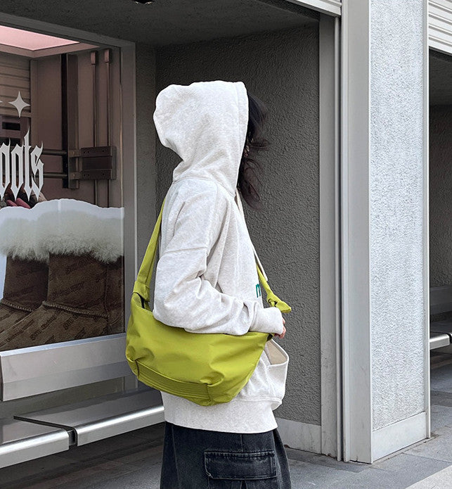 Lightweight sling bag for hands-free shopping trips