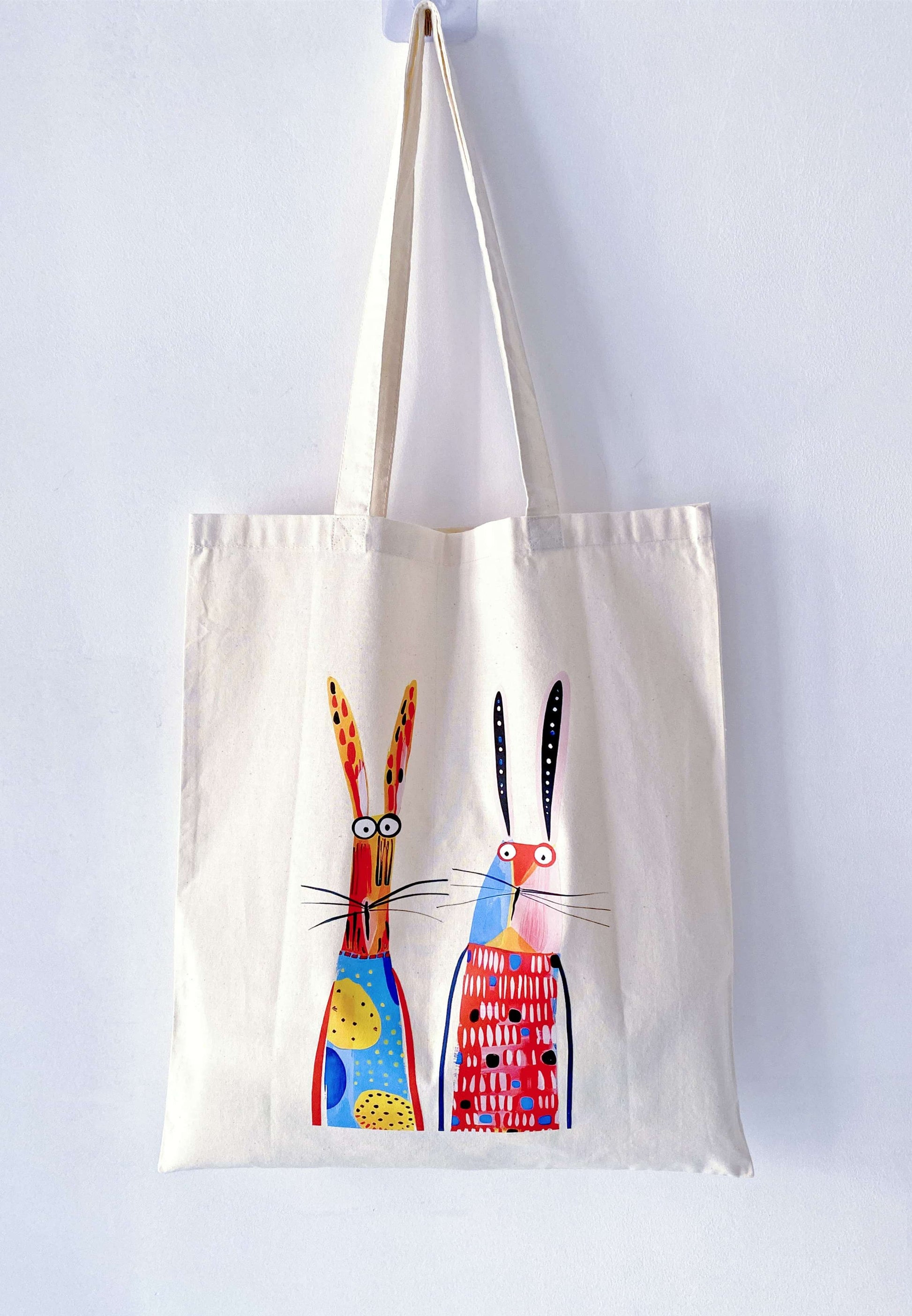Relaxed Fit Cotton Tote for Bookstore