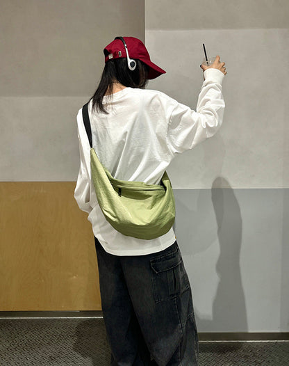 Hands free crossbody phone bag with adjustable strap