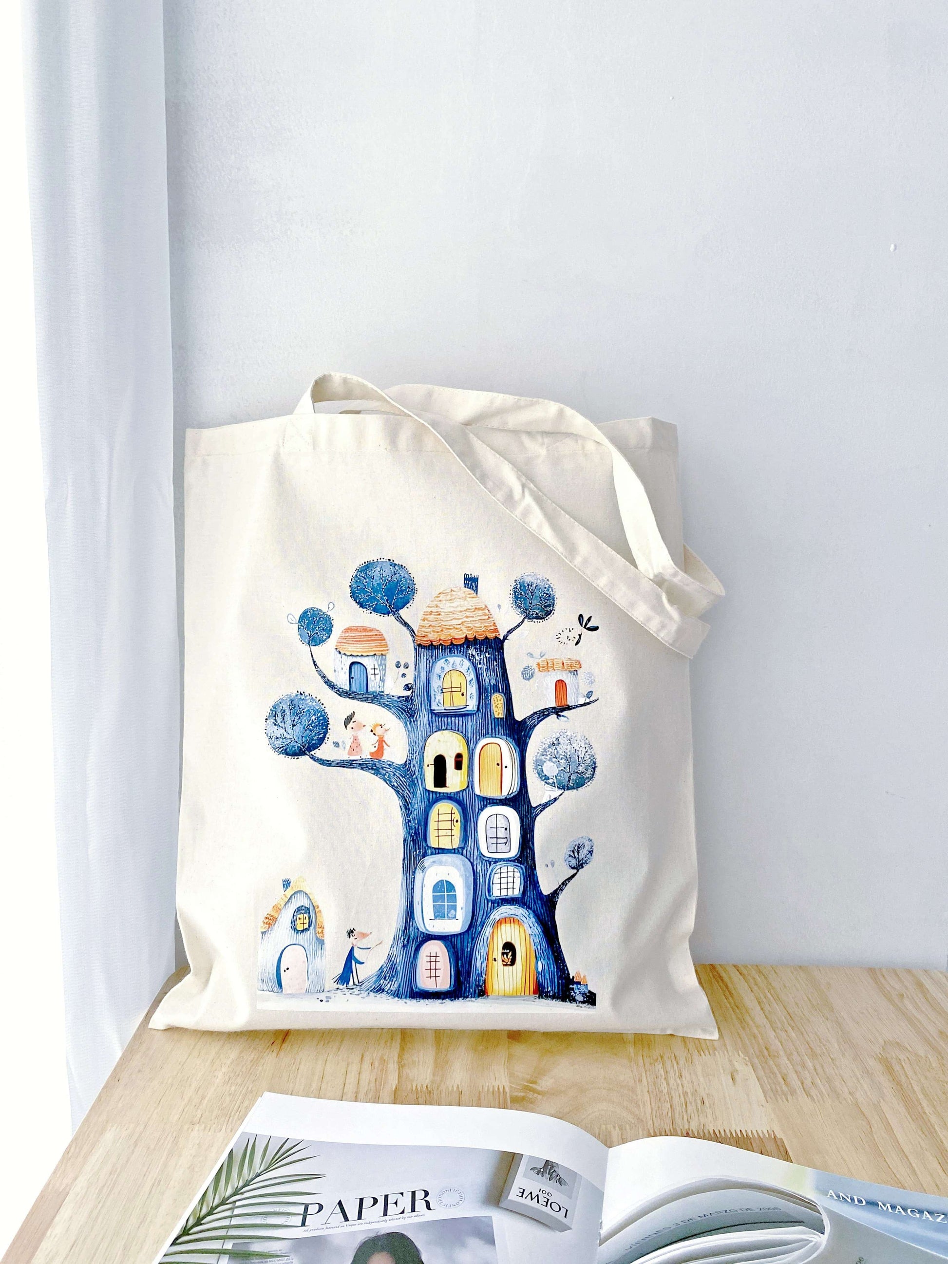 soft cotton tote bag as a thoughtful everyday gift