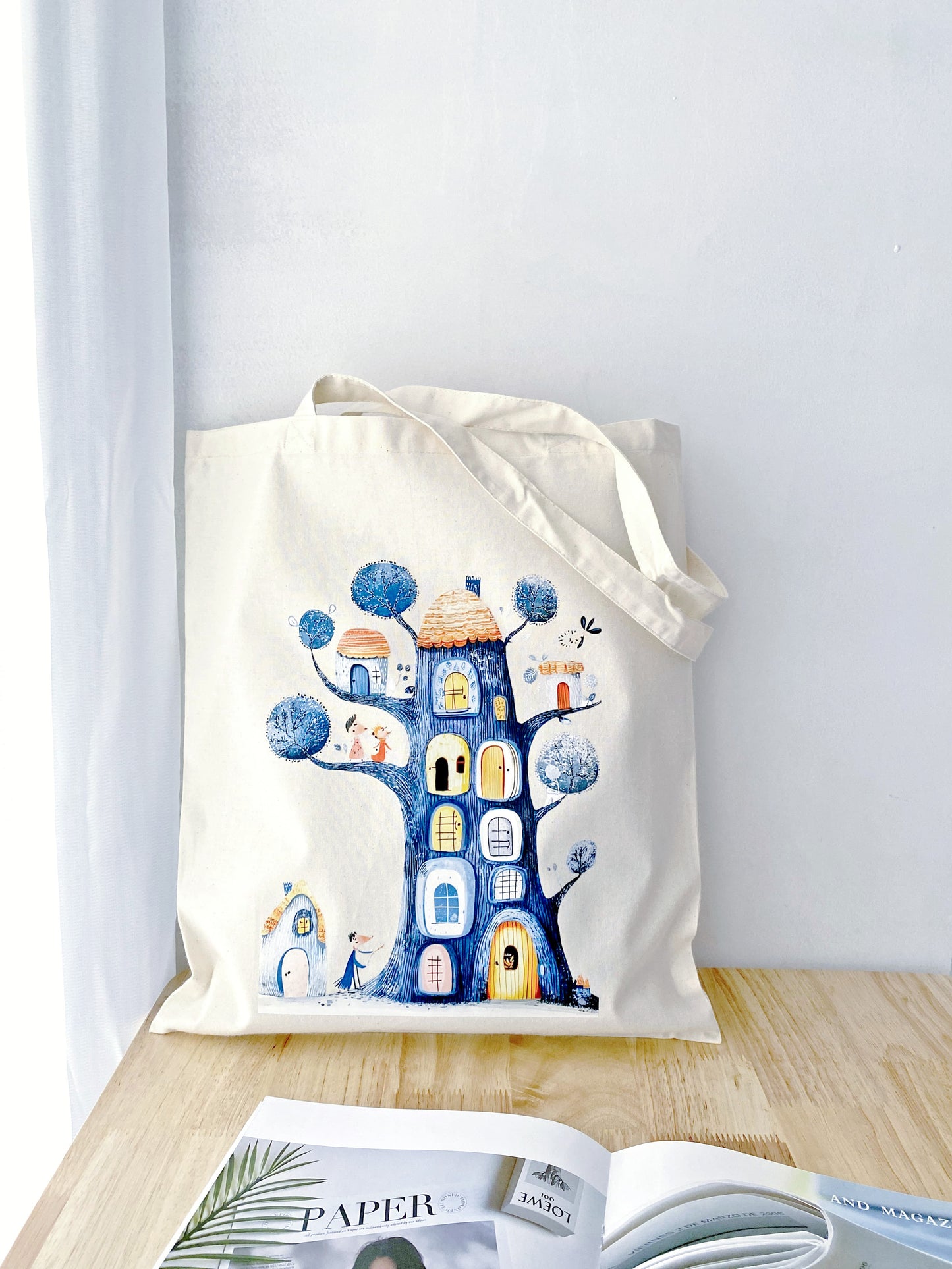 soft cotton tote bag as a thoughtful everyday gift