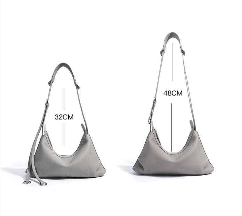 timeless leather shoulder bag style