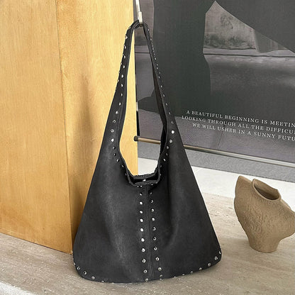 The soft PU exterior pairs easily with casual outfits.