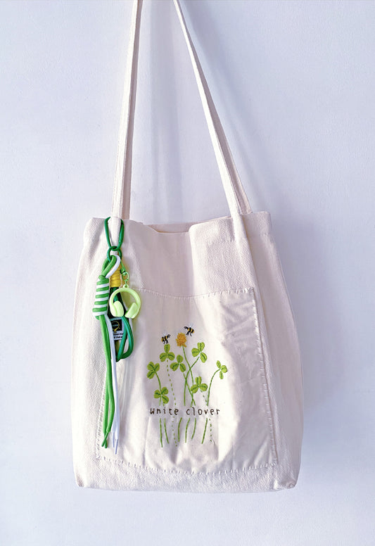 floral embroidery bag suited for gifting without feeling overly polished