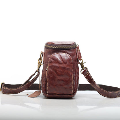 Retro Crossbody Handbag Genuine Leather woyaza