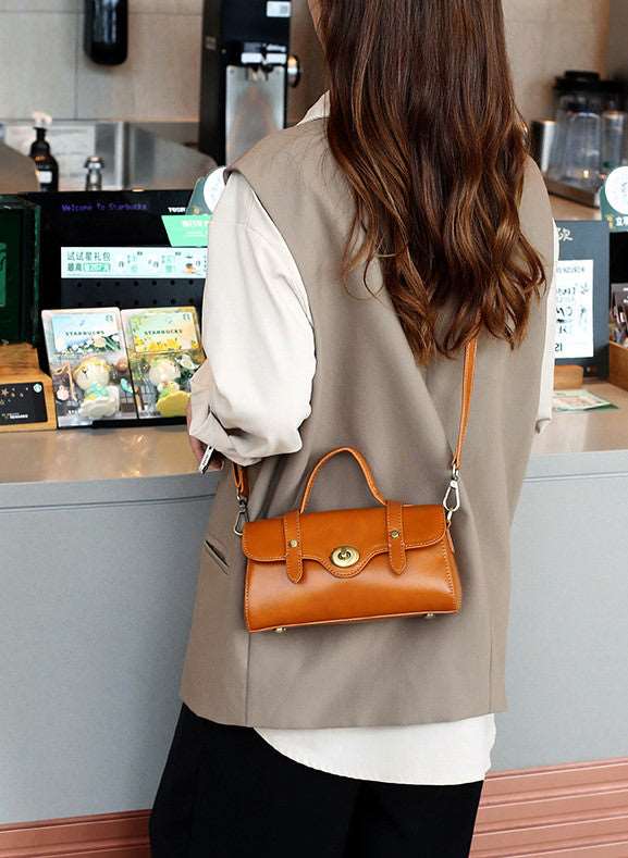 Modern Leather Shoulder Bag woyaza