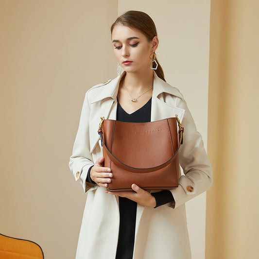 versatile crossbody leather purse