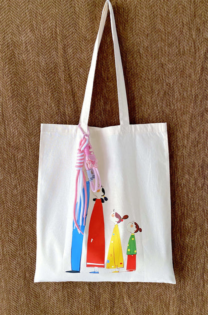 casual soft tote bag styled for calm mornings and unhurried living