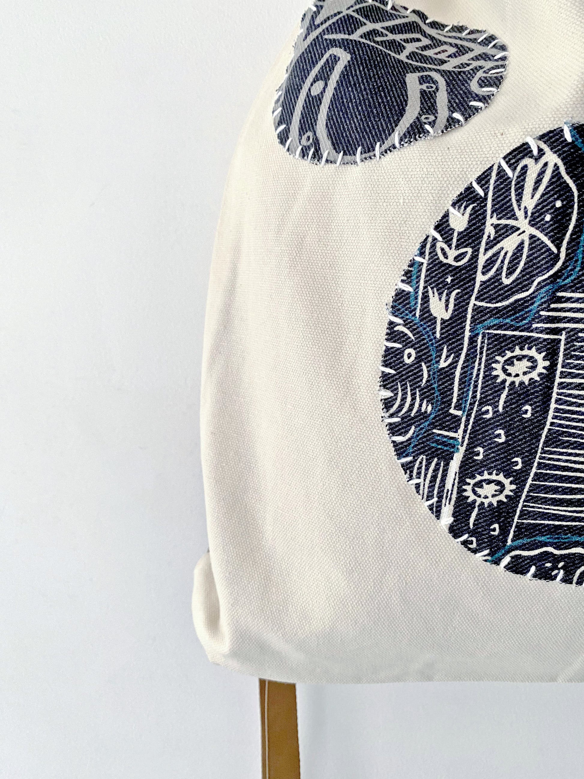 Stylish backpack for weekend market trips