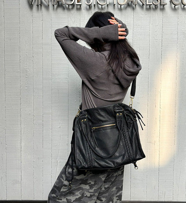 Roomy tote for shopping and city days