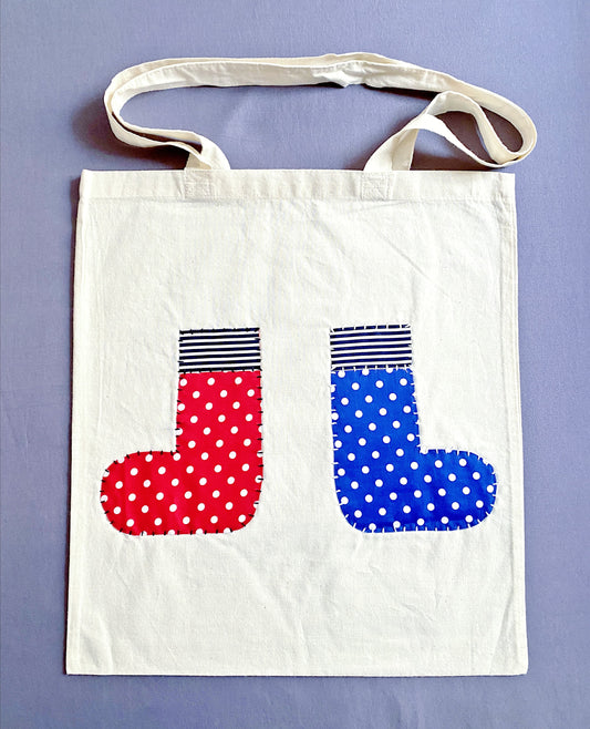 Zero-waste Hand-Sewn Patchwork Tote