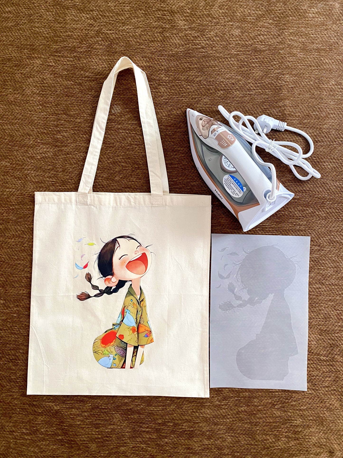 Soft cotton tote chosen as a Mother's Day gift with everyday usefulness