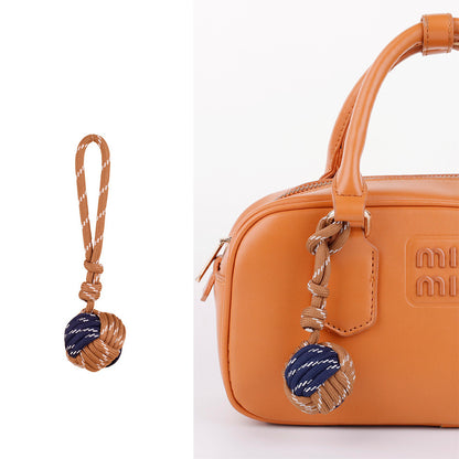 Colorful woven charm suitable for handbags and backpacks