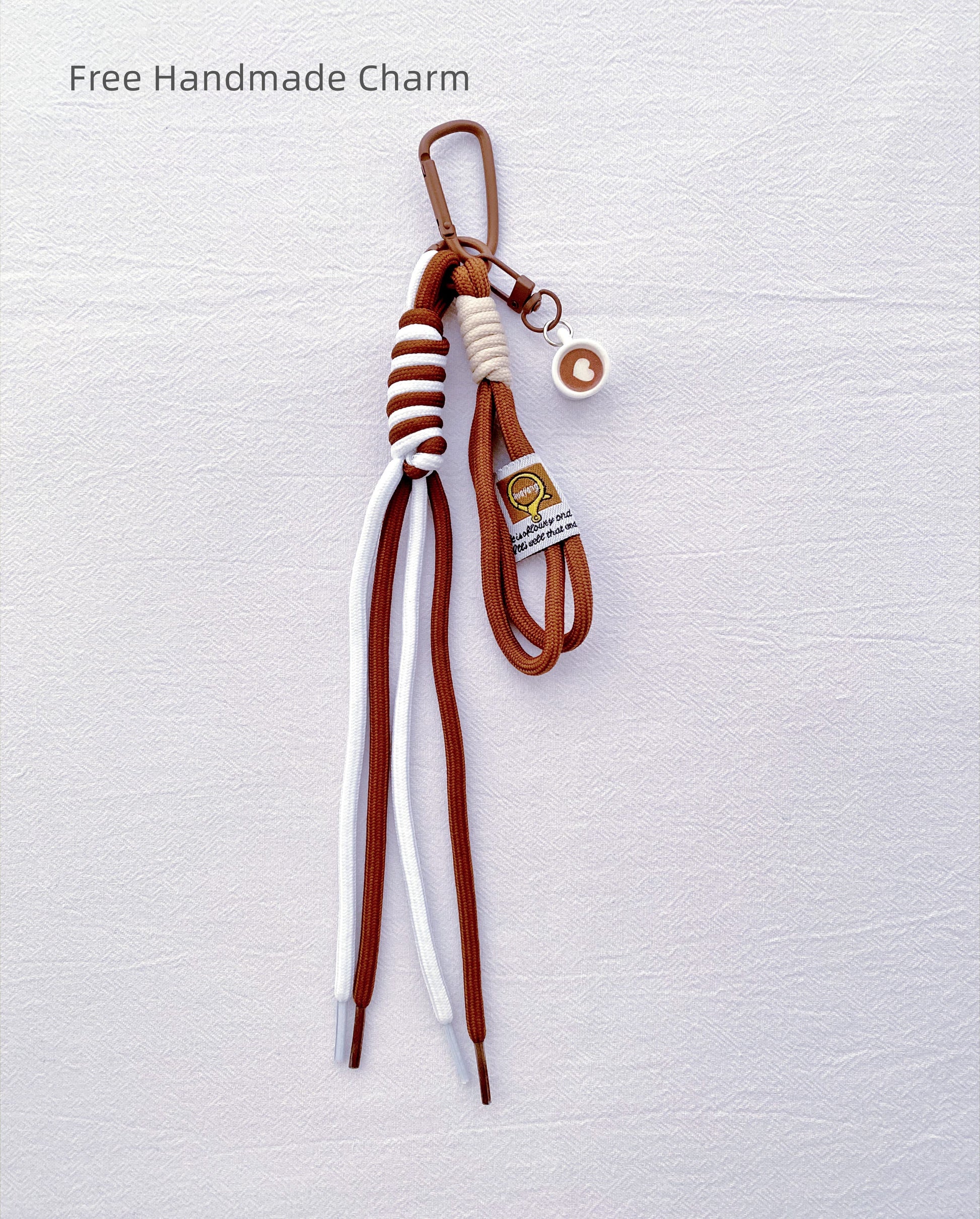 Authentic canvas shopper with slightly uneven hand-painted strokes