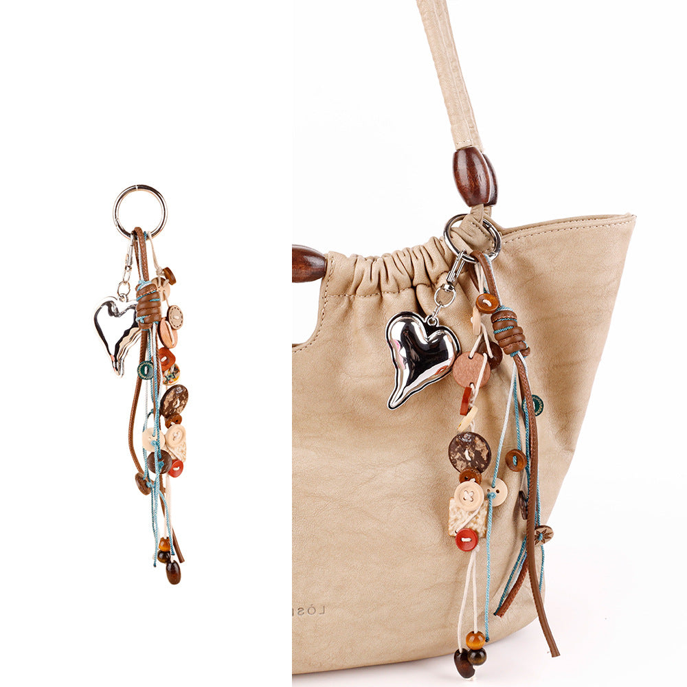 Lightweight decorative accessory for a tote or purse
