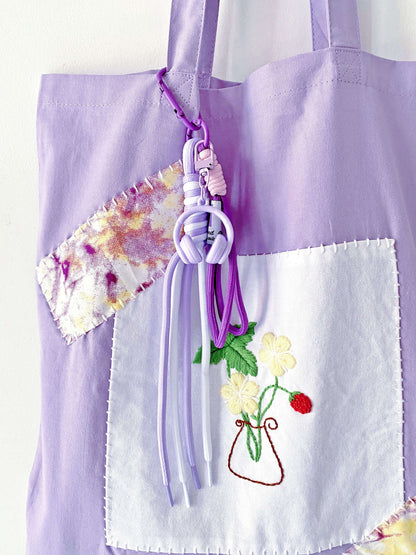 Not mass produced hand embroidered tote for unique style lovers