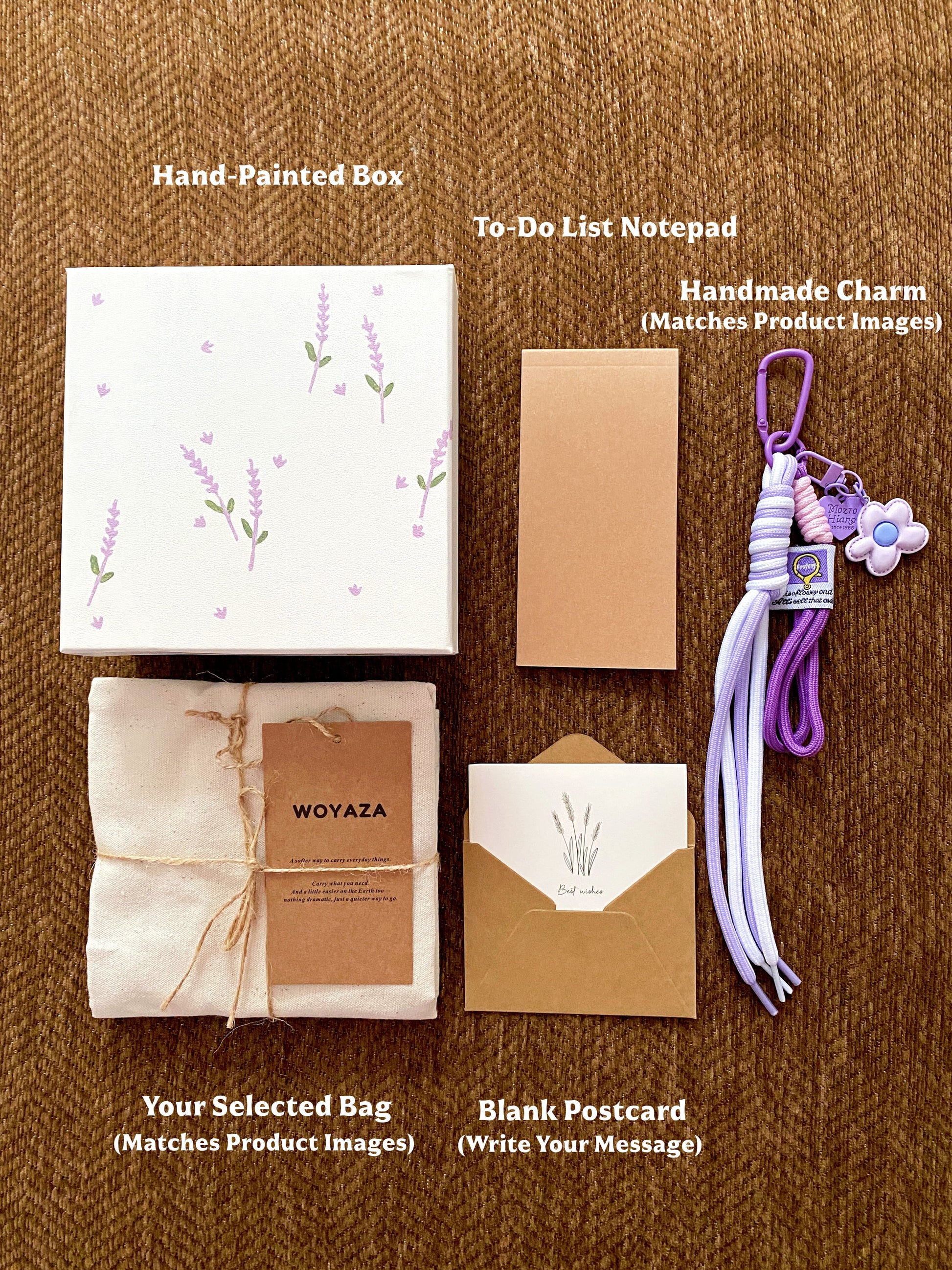 Original artwork tote gift chosen for someone who values meaningful keepsakes.
