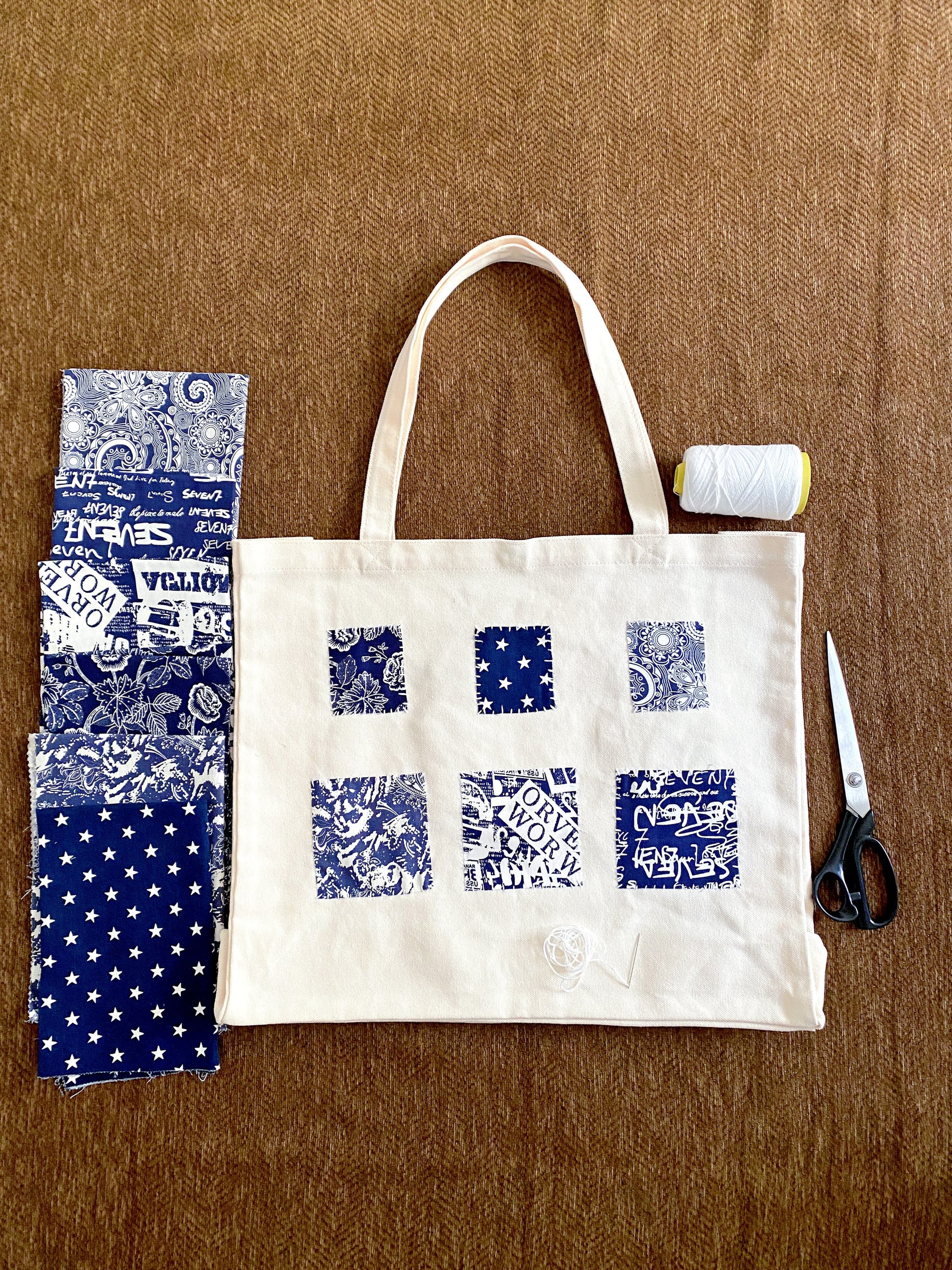 Casual oversized tote bag for books and weekend outings