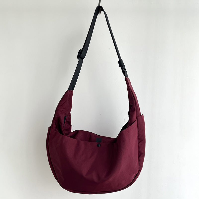Multi purpose casual crossbody purse for short weekend trips