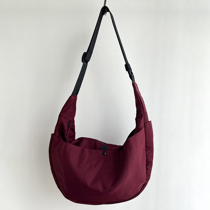 Multi purpose casual crossbody purse for short weekend trips