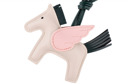 Small horse charm for adding character to a favorite bag