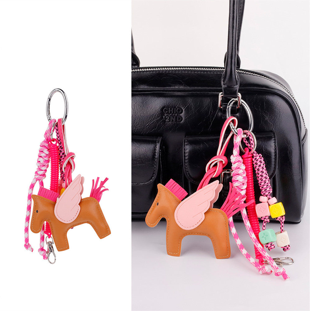Horse purse accent idea for personalizing daily handbags