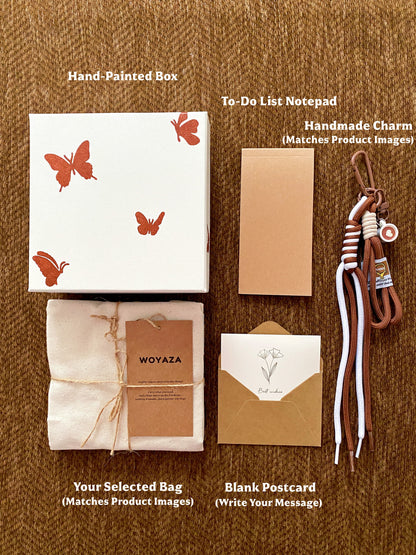 Practical canvas tote prepared for a day at the public swimming pool.
