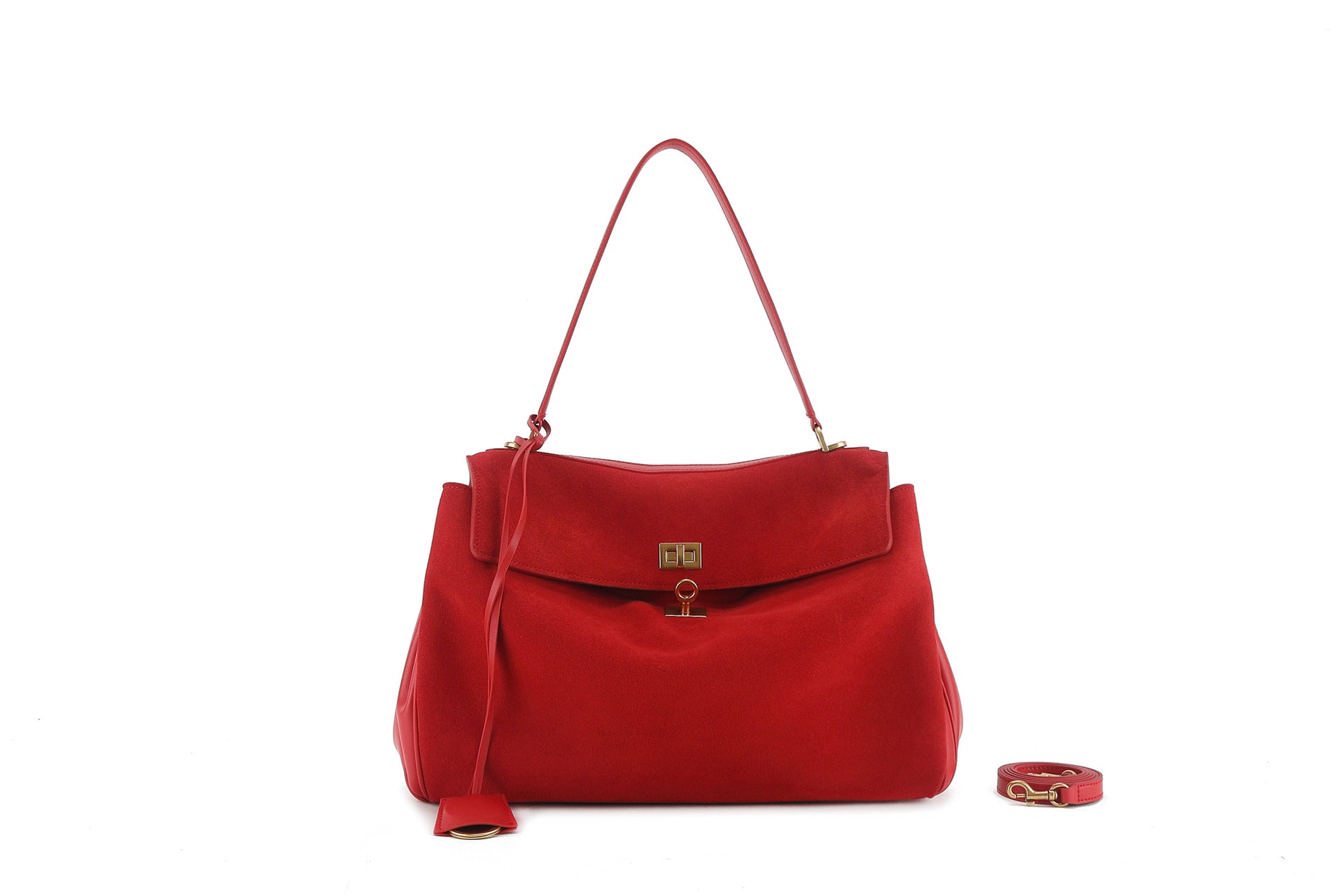 Elegant Nubuck Leather Handbag for Women