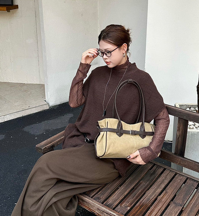 Roomy purse for personal essentials and small purchases