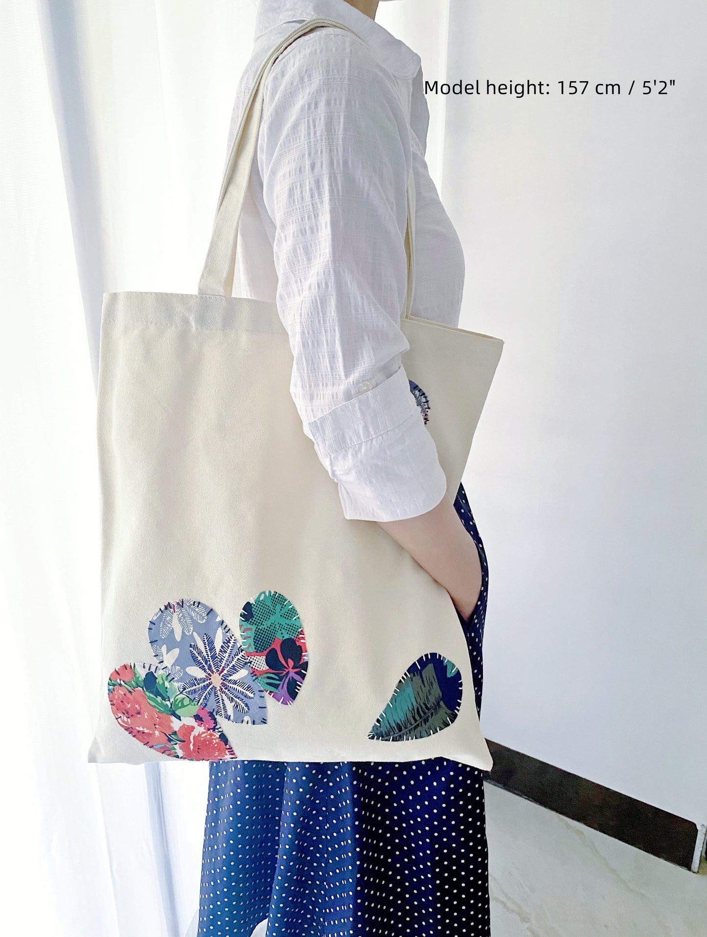 Large tote bag for books, laptop, or daily essentials